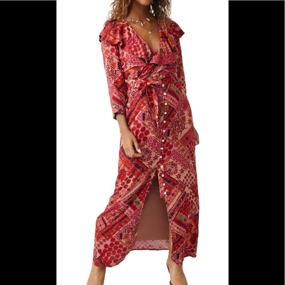 Free People midi dress - Picture 1 of 3